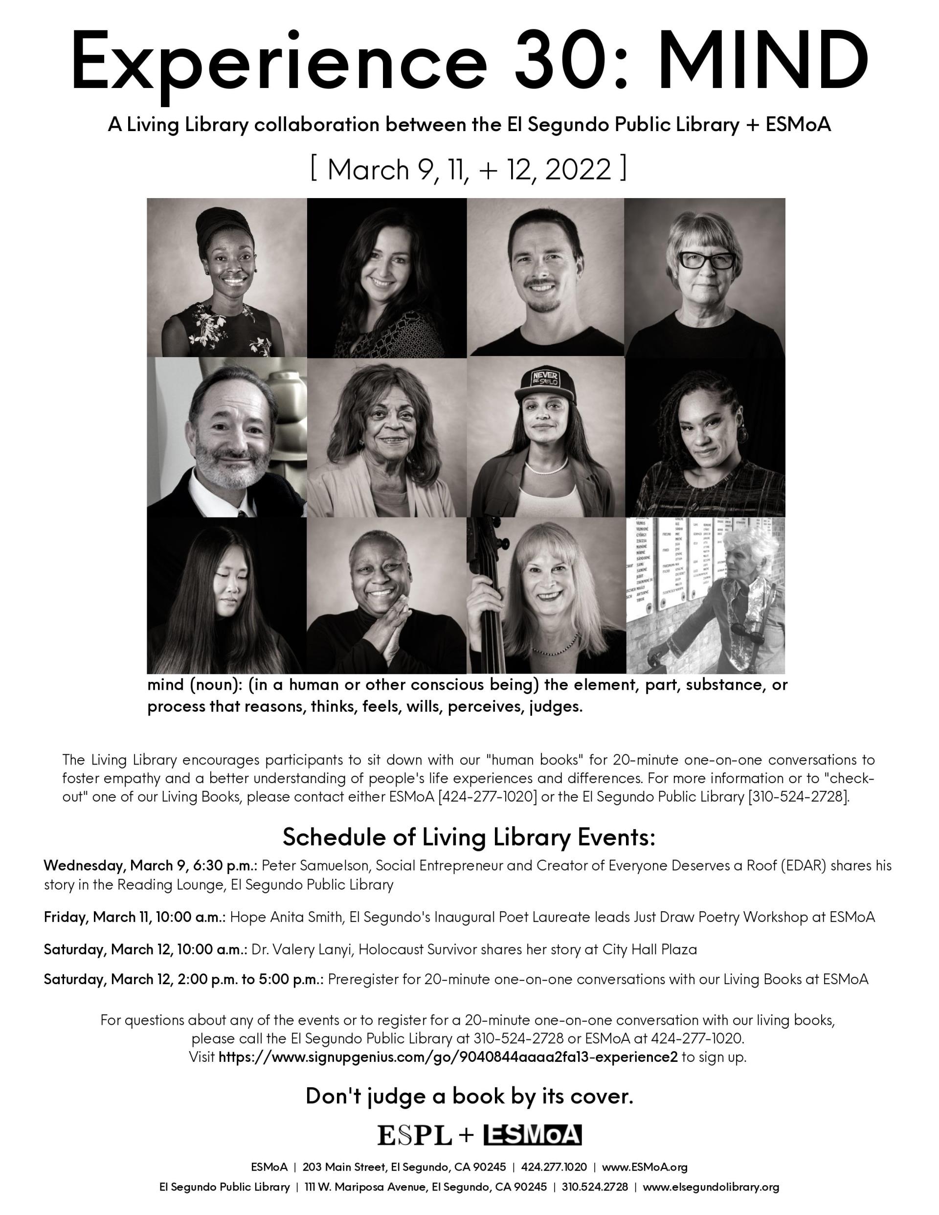 Living Library Flyer