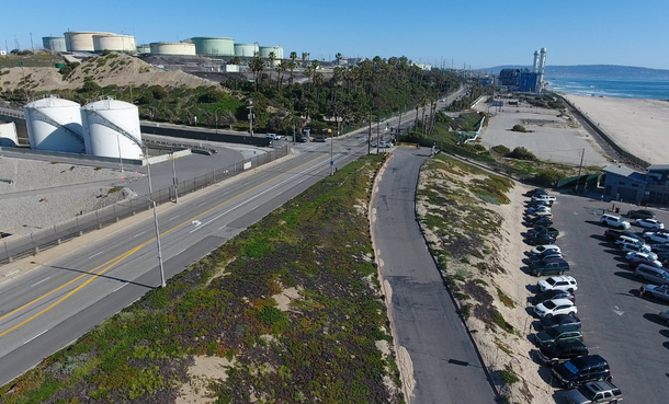 South view of Vista Del Mar and Grand Ave.