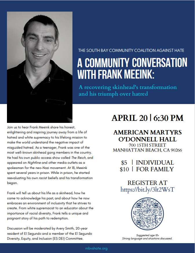 Community Conversation with Frank Meeink