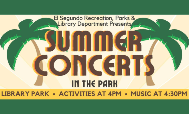 Palm trees with the words 