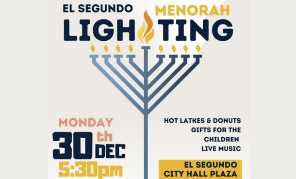 2024 Menorah Lighting December 30