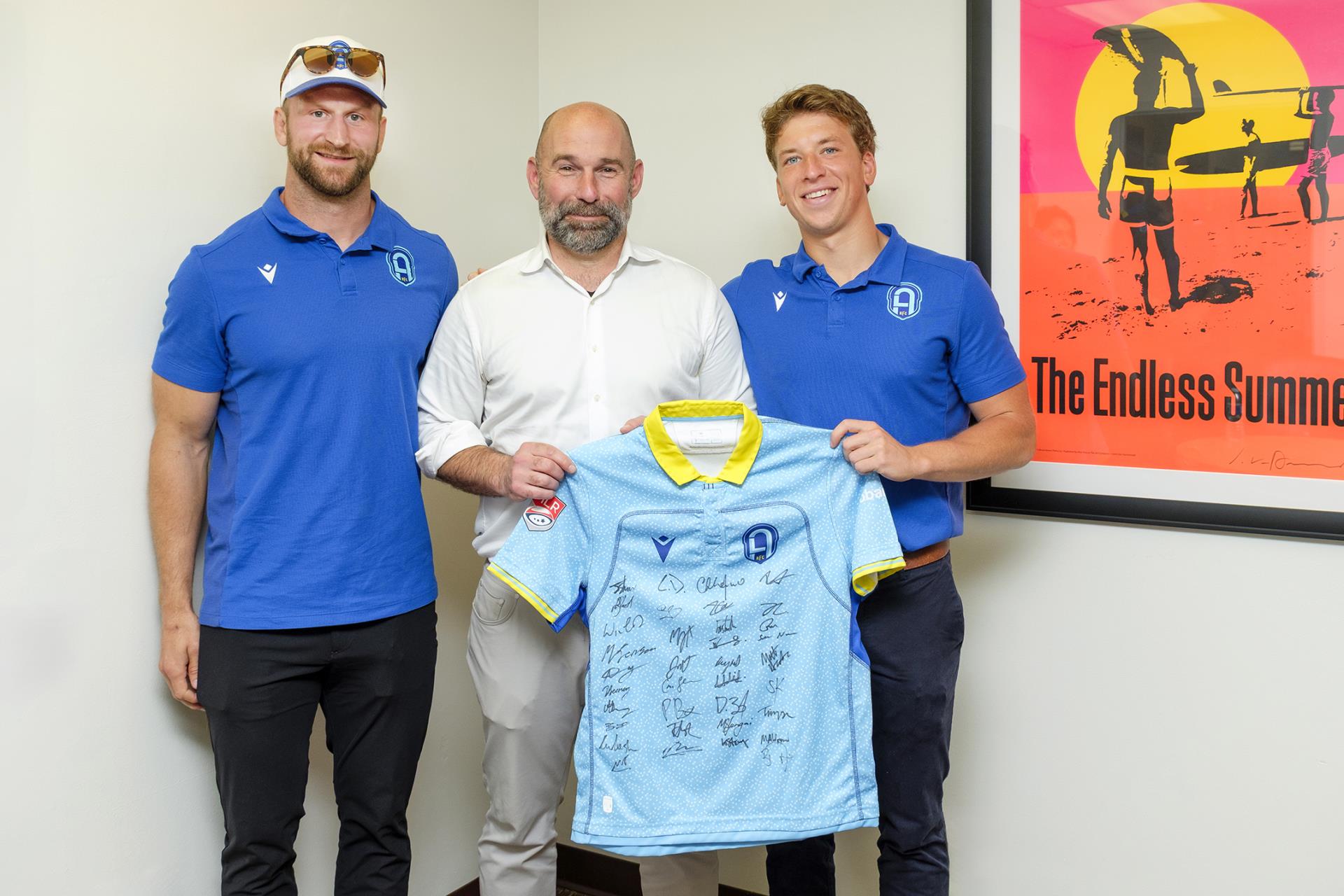 Mayor Pimentel and Rugby Team