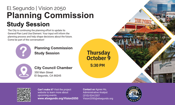 Planning Commission Study Session Oct
