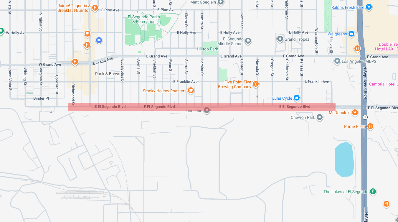 Chevron Tree Trimming Map 2026-02-19