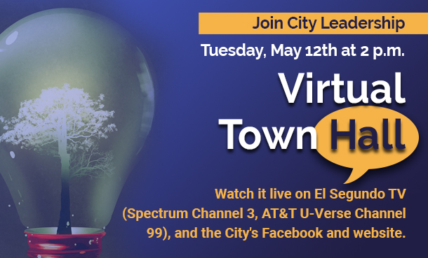 Town Hall Tuesday, May 12 at 2 p.m.