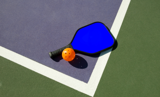 Pickleball Paddle and ball