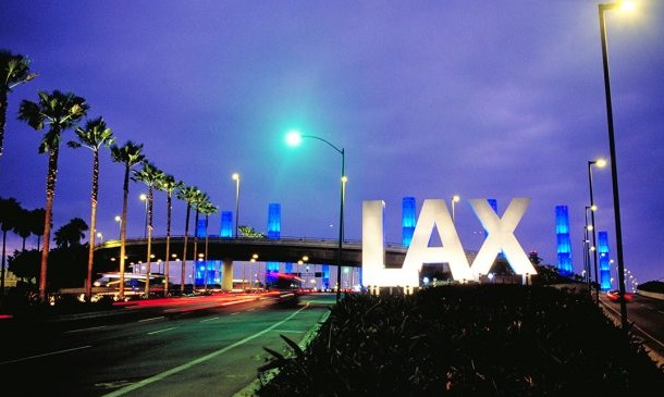 LAX Airport sign