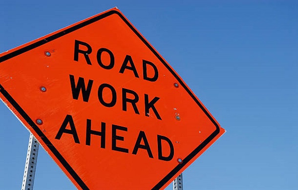 roadwork sign